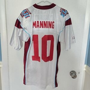 New York Giants Eli Manning Super Bowl 42 Jersey - Size Small